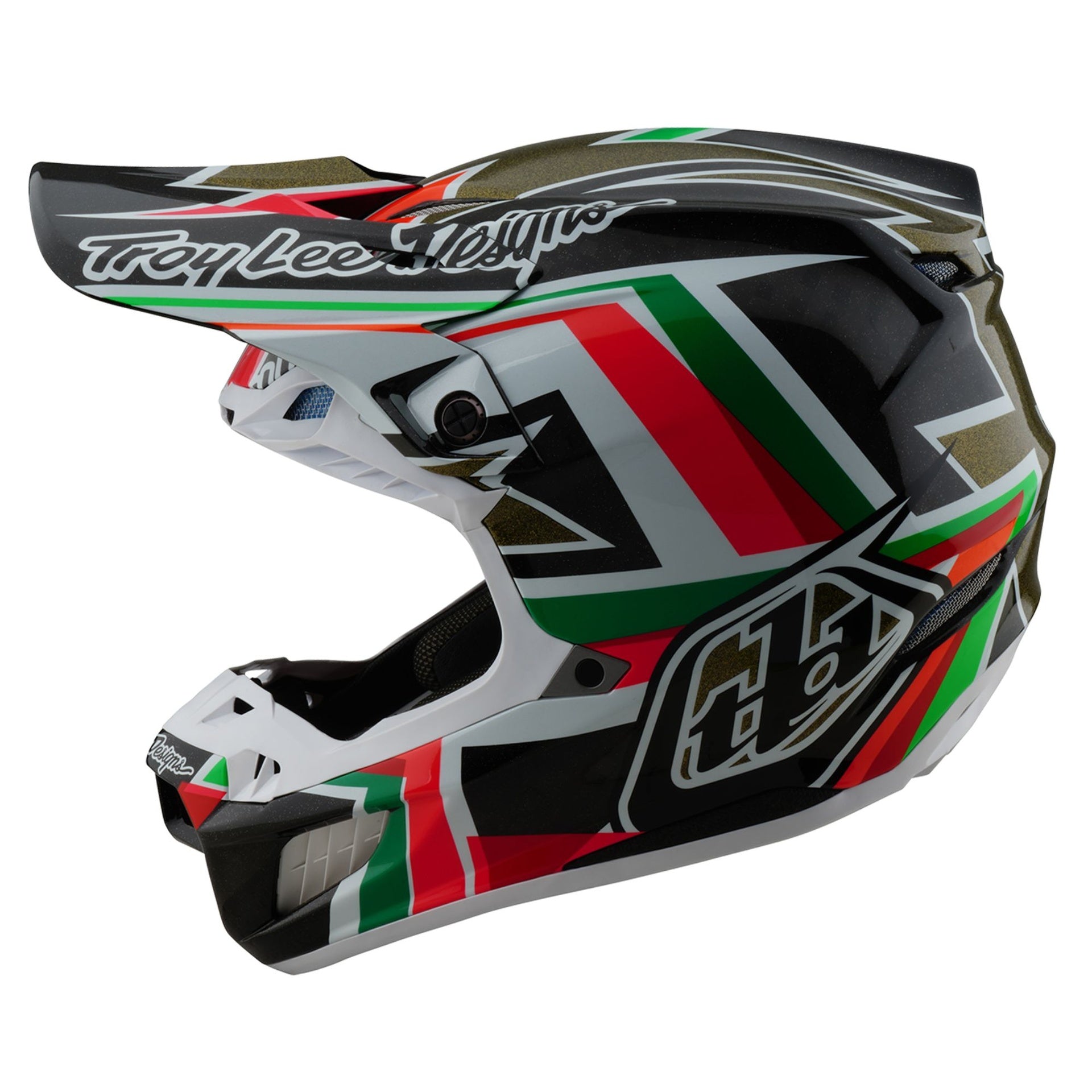 Casco Troy Lee Designs Se5 Ece de Carbón Labyrinth Black